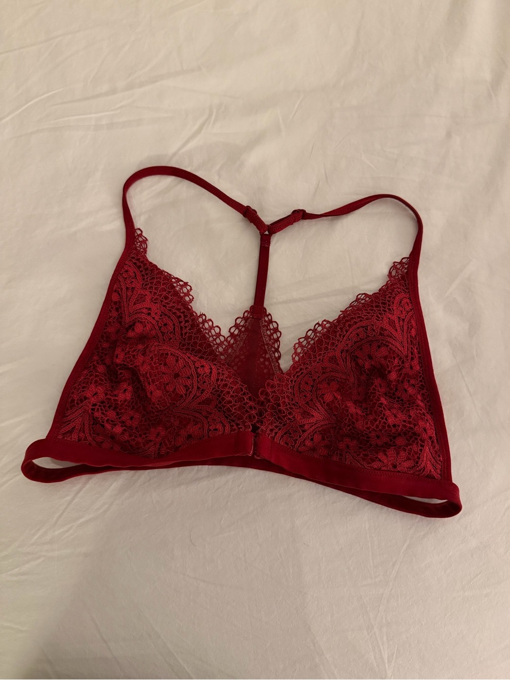 Victoria’s Secret Red Lace Bralette